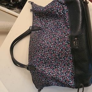 Coach Satchel - RANCH FLORAL PRINT NYLON F59433 EUC